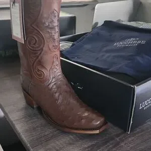 Lucchese | Shoes | Lucchese Randall Color Sienna Brand New  display picture 3